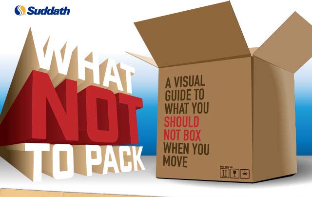 What Not To Pack in Moving Boxes