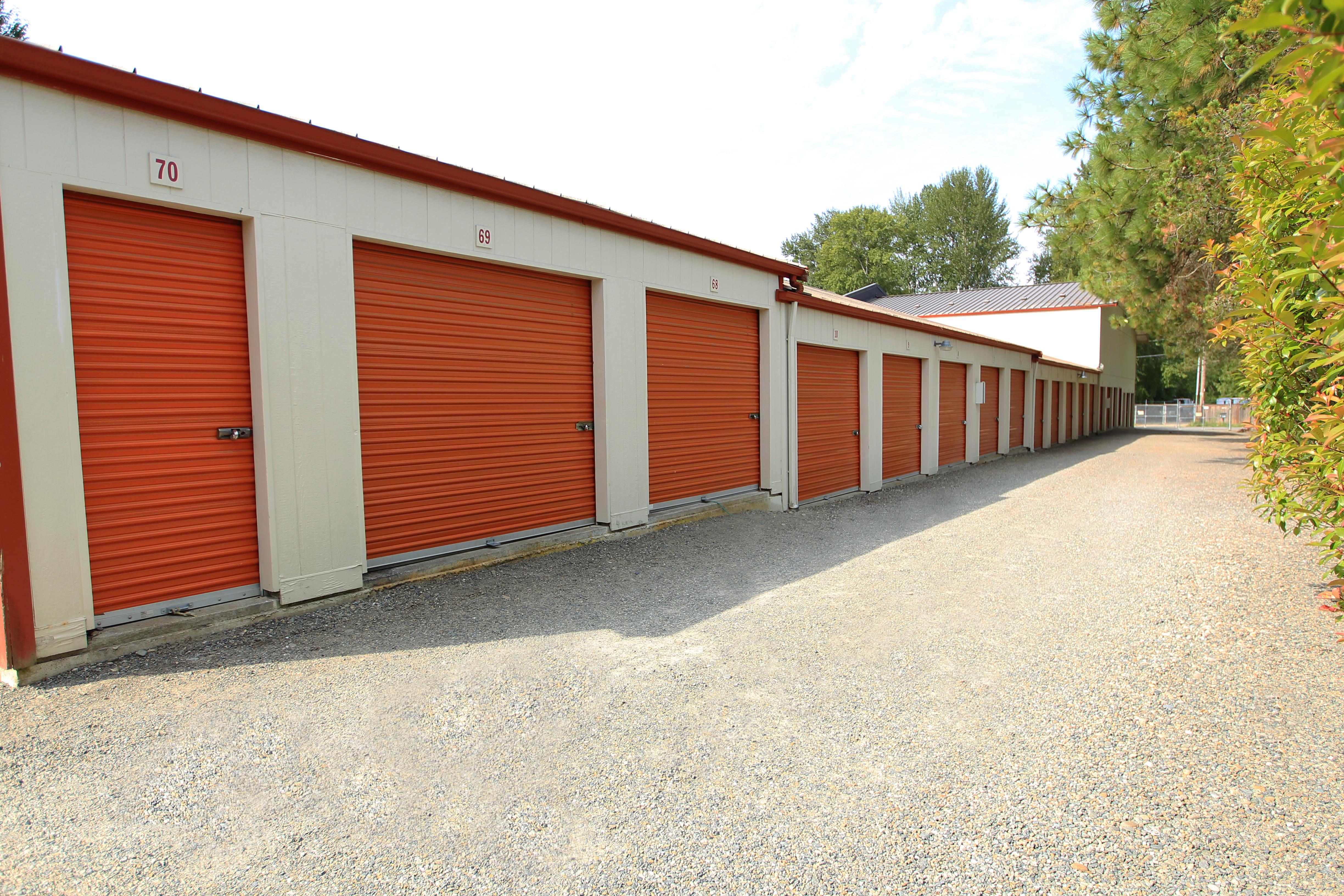 Over 35,000 square feet of storage with more than 70 size options in Pattison, WA