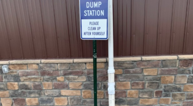 Free Dump Station at Aurora RV Self Storage