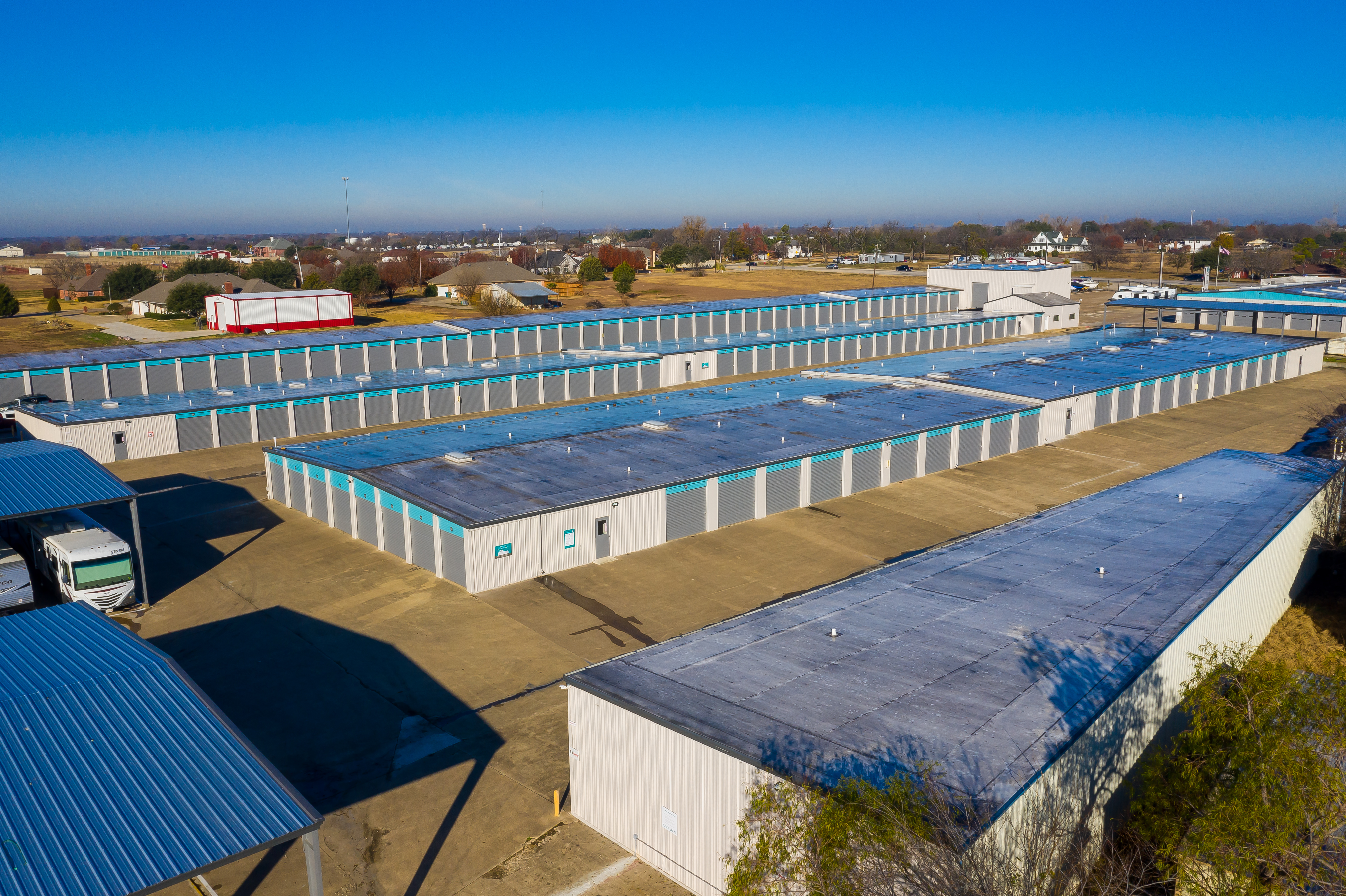 Wylie Bargain Storage Facility Drone Photo