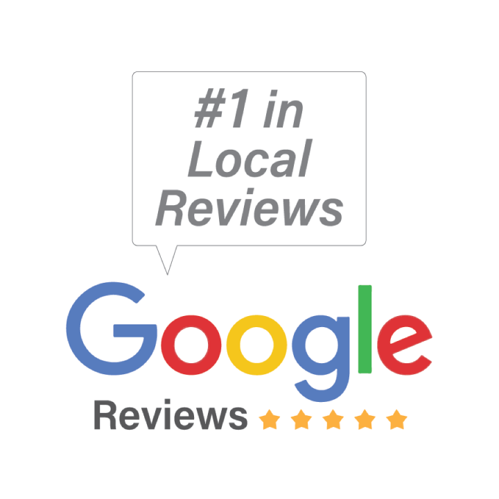 Google Reviews badge for Carefree Covered RV Storage in Maricopa, Arizona—#1 in local RV storage reviews with five-star customer ratings.