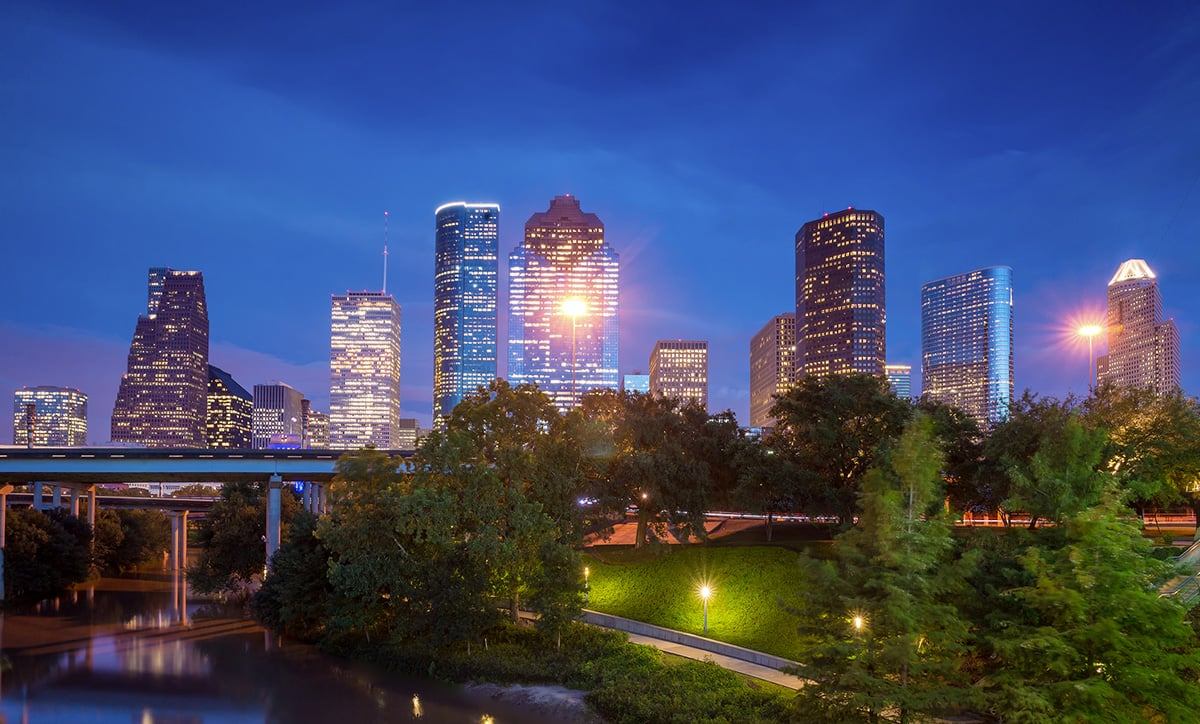 Picture of the Houston skyline