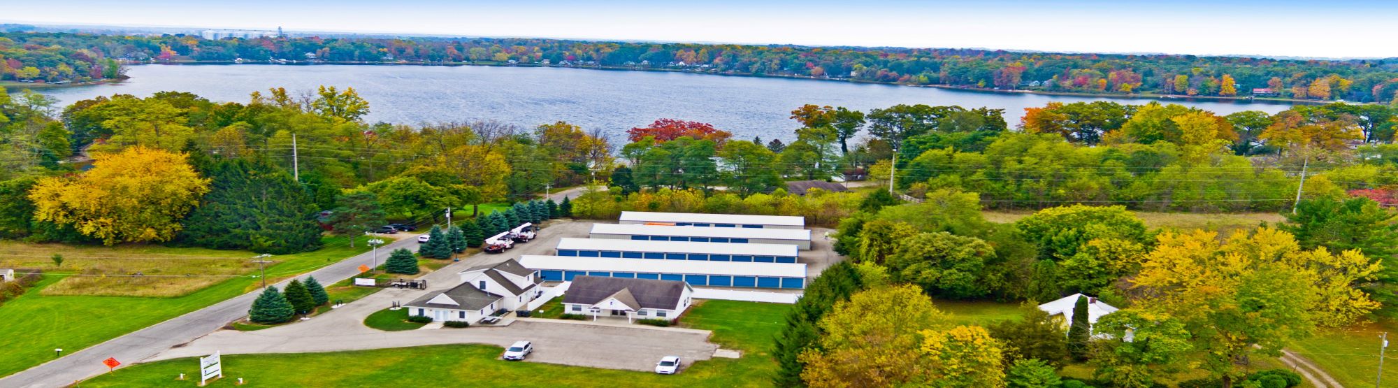 Aerial of the facility of Paw Paw, MI 