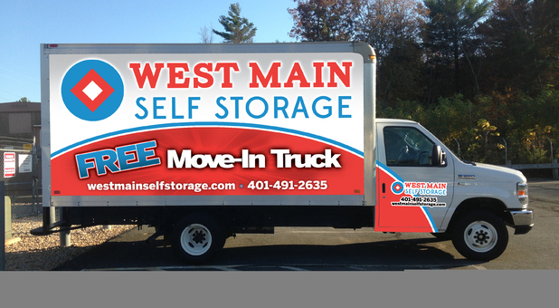 Free Truck Rental With Move In at West Main Self Storage