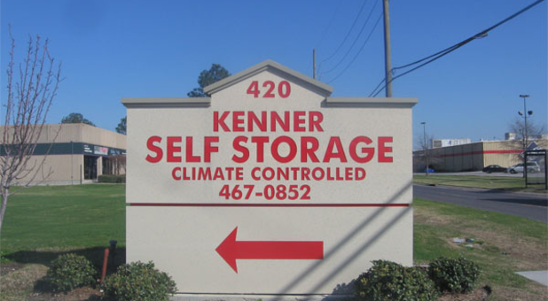 Kenner Self Storage sign