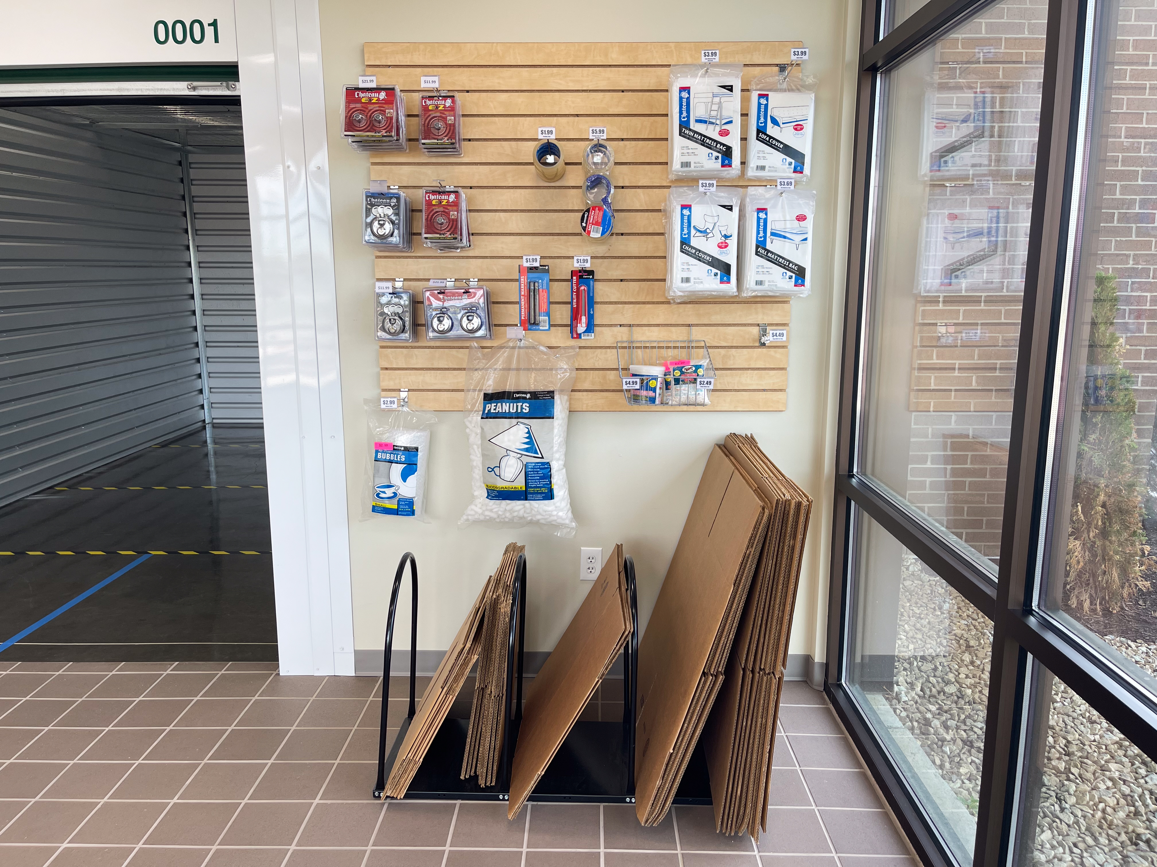 Circle Storage, Storage Supplies