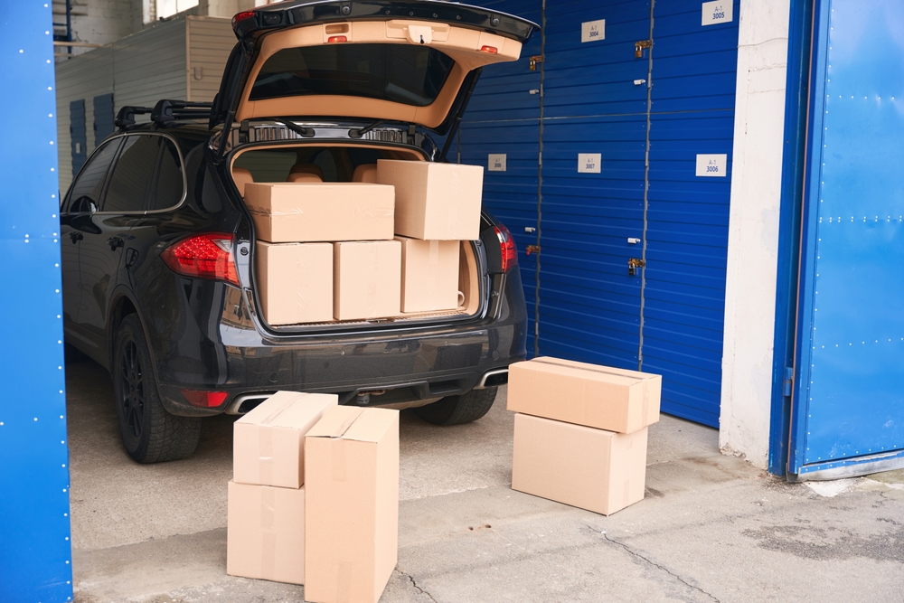 Loading Boxes in Trunk