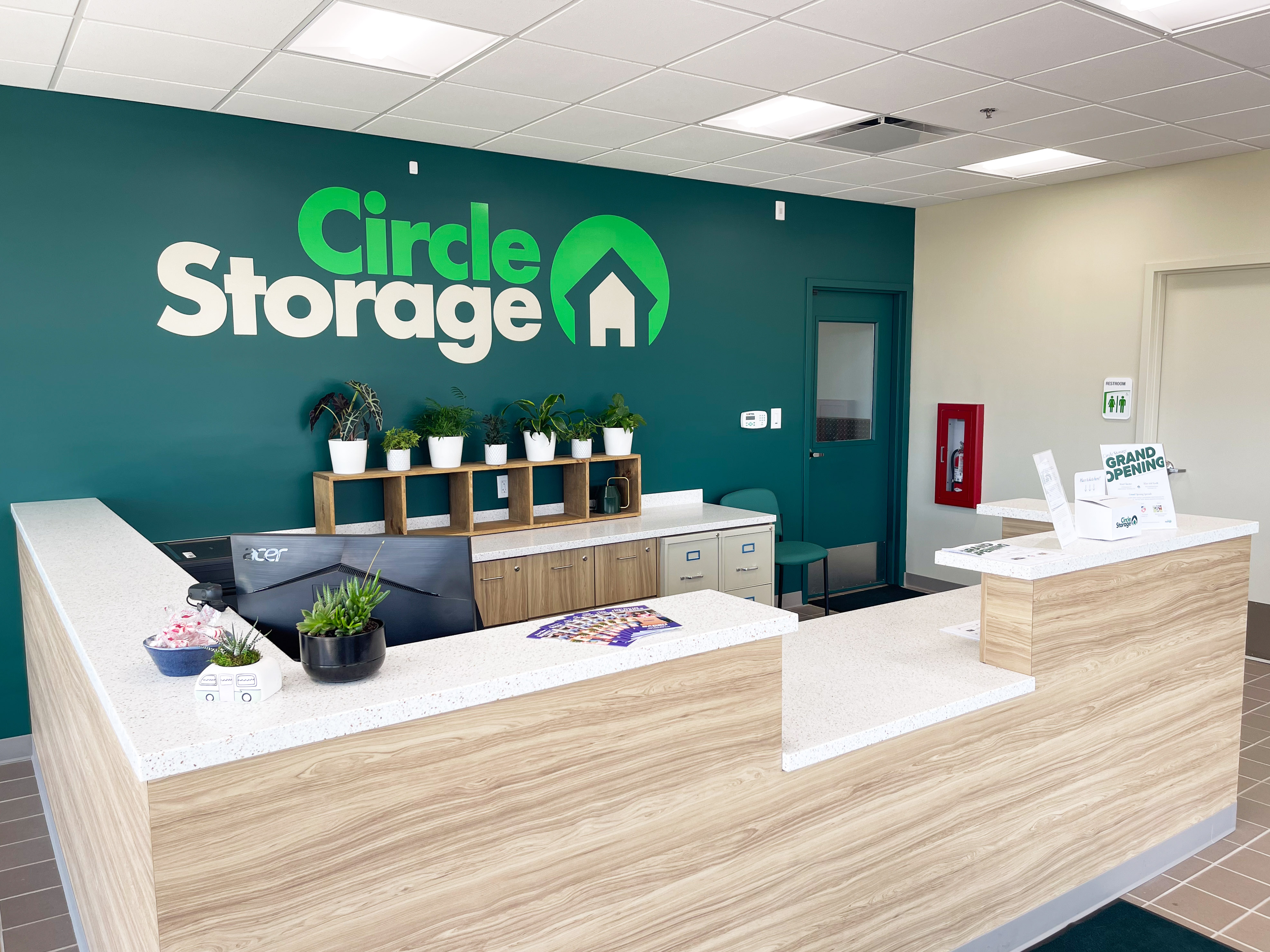 Circle Storage Front Desk