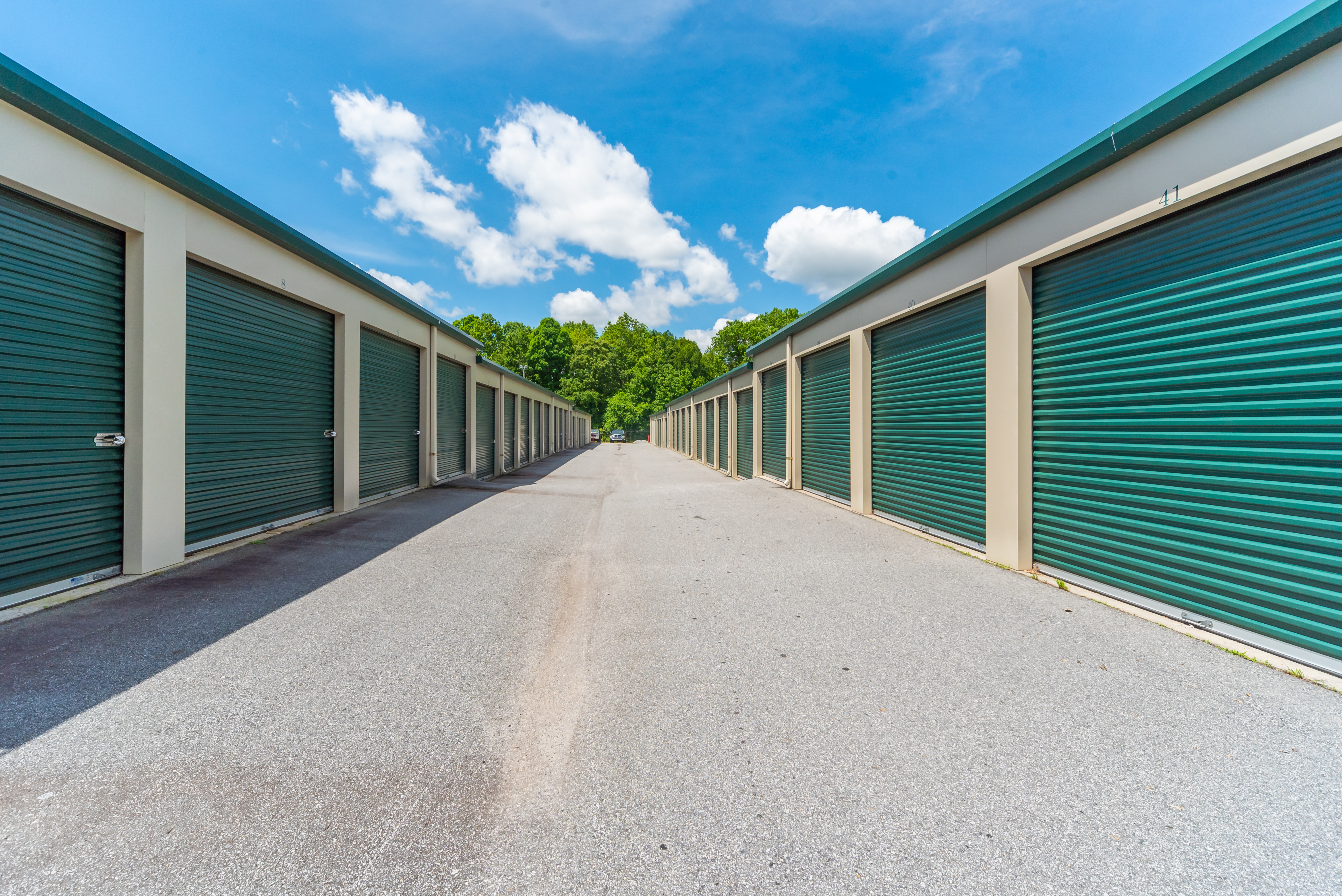 Drive-up storage unit in Cincinnati