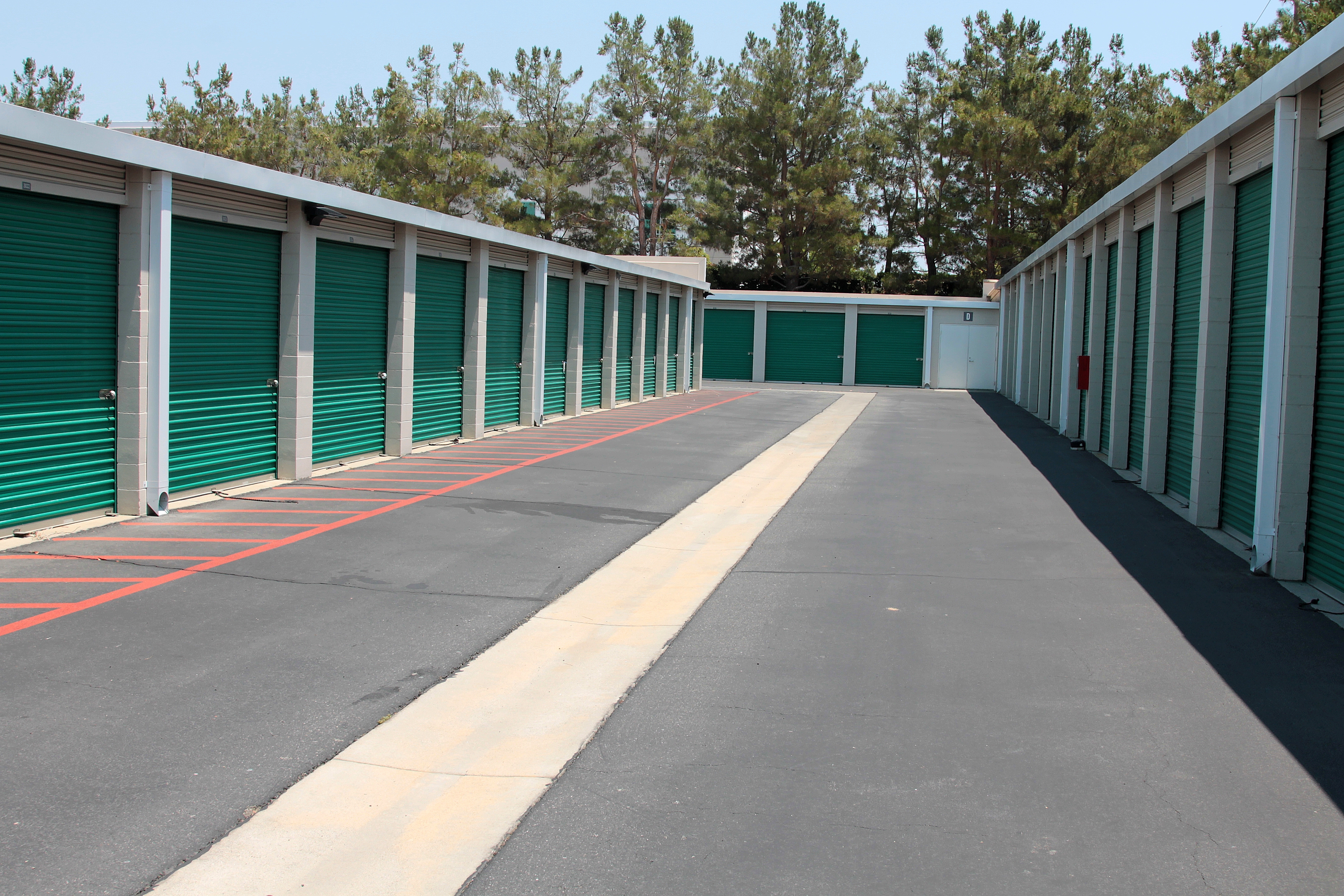 Exterior view of Cincinnati storage units
