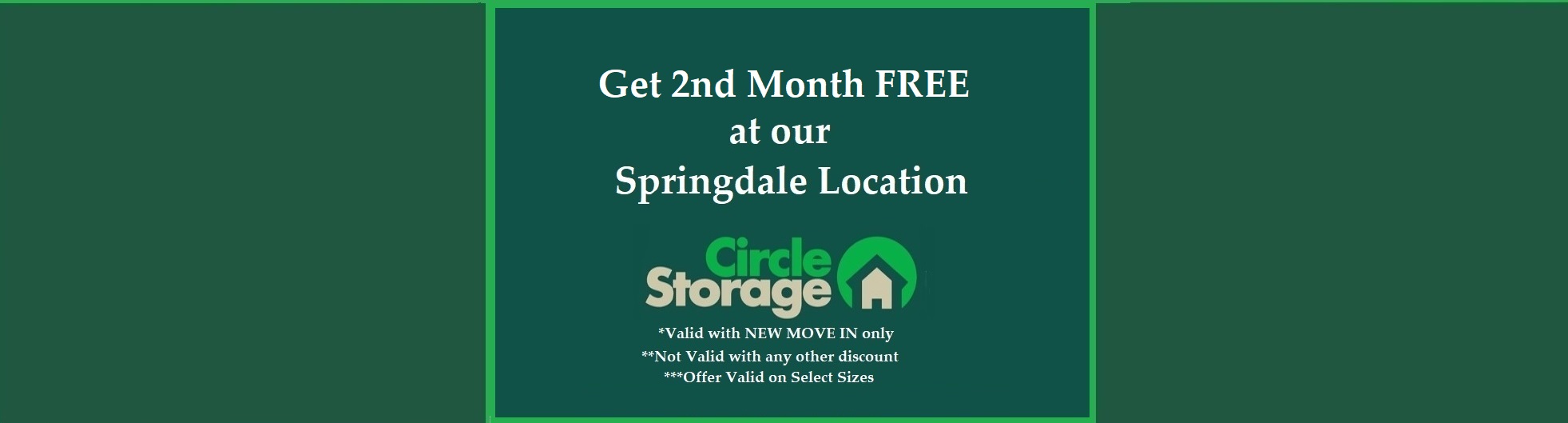 Storage Springdale Free Climate Control