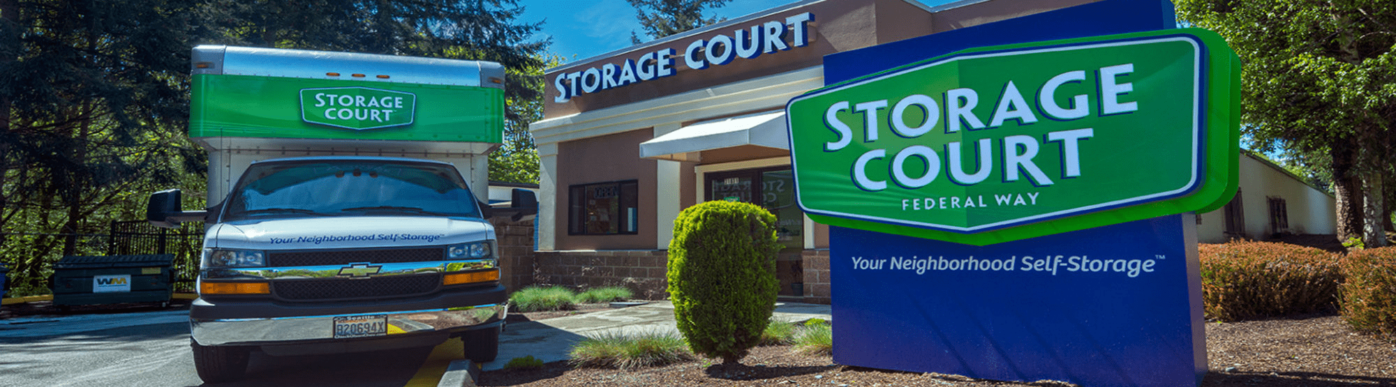 Washington Self Storage Facilities Storage Court