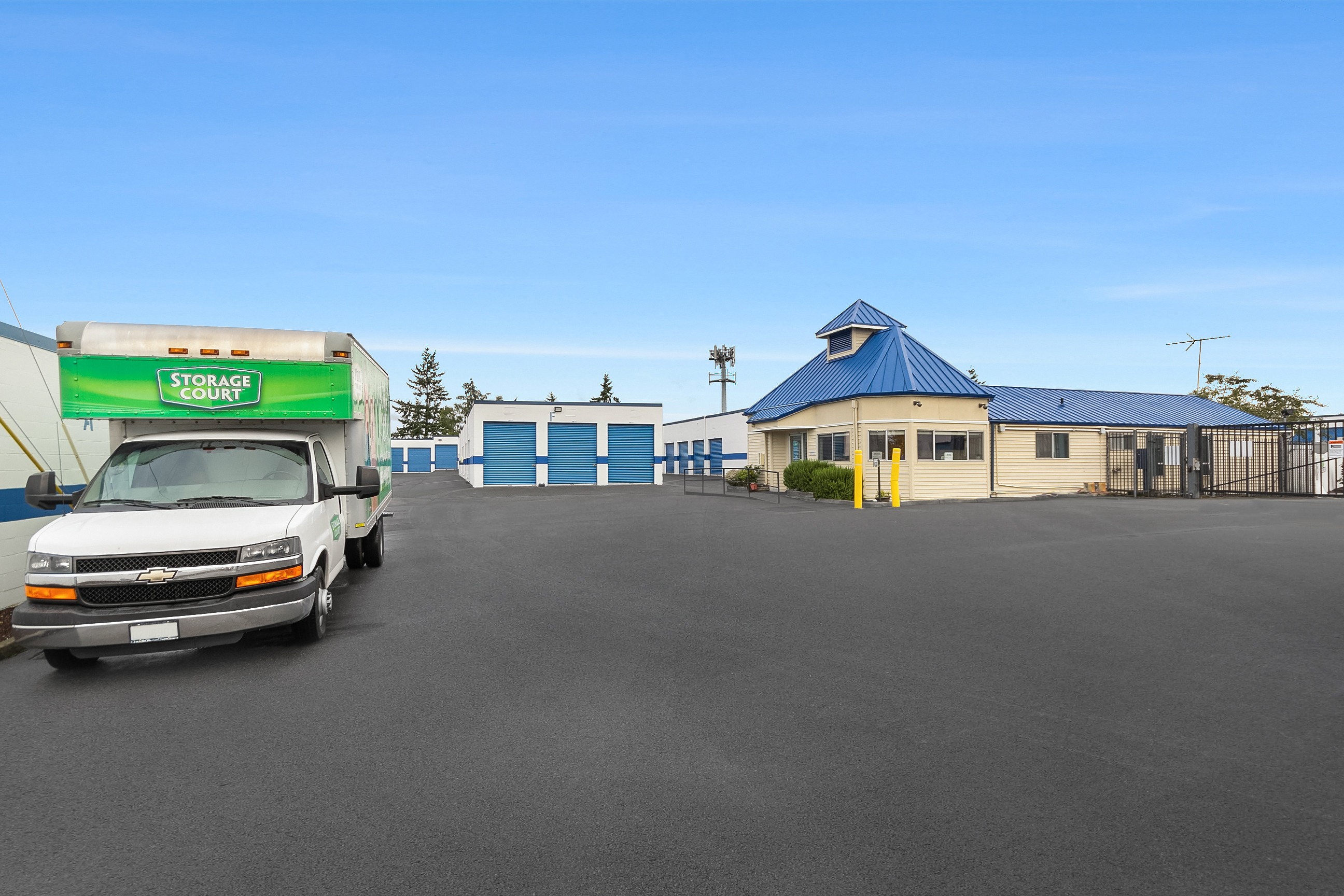 Self Storage Units and Outdoor Parking in Tacoma WA Storage Court of