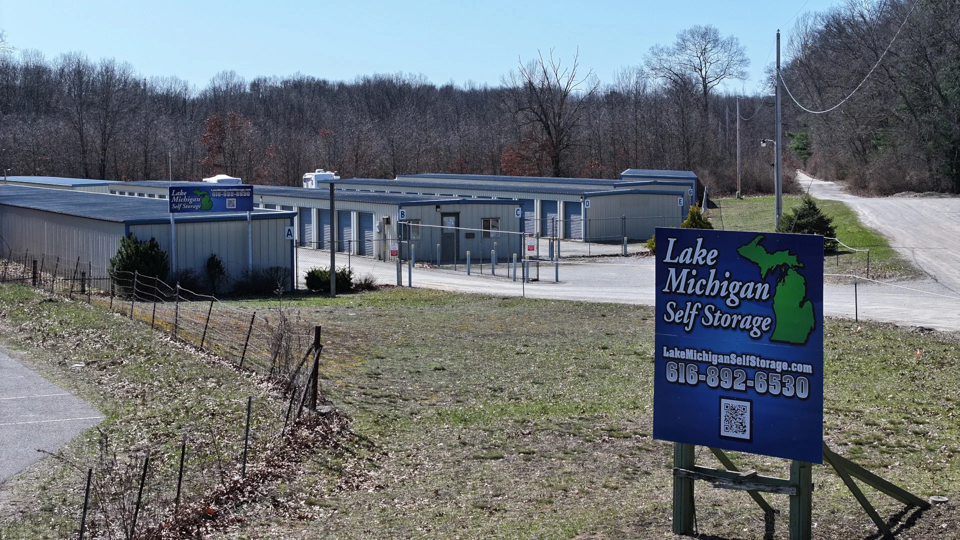Lake Michigan Self Storage - Montague 4051 Fruitvale Rd Montague, MI 49437
