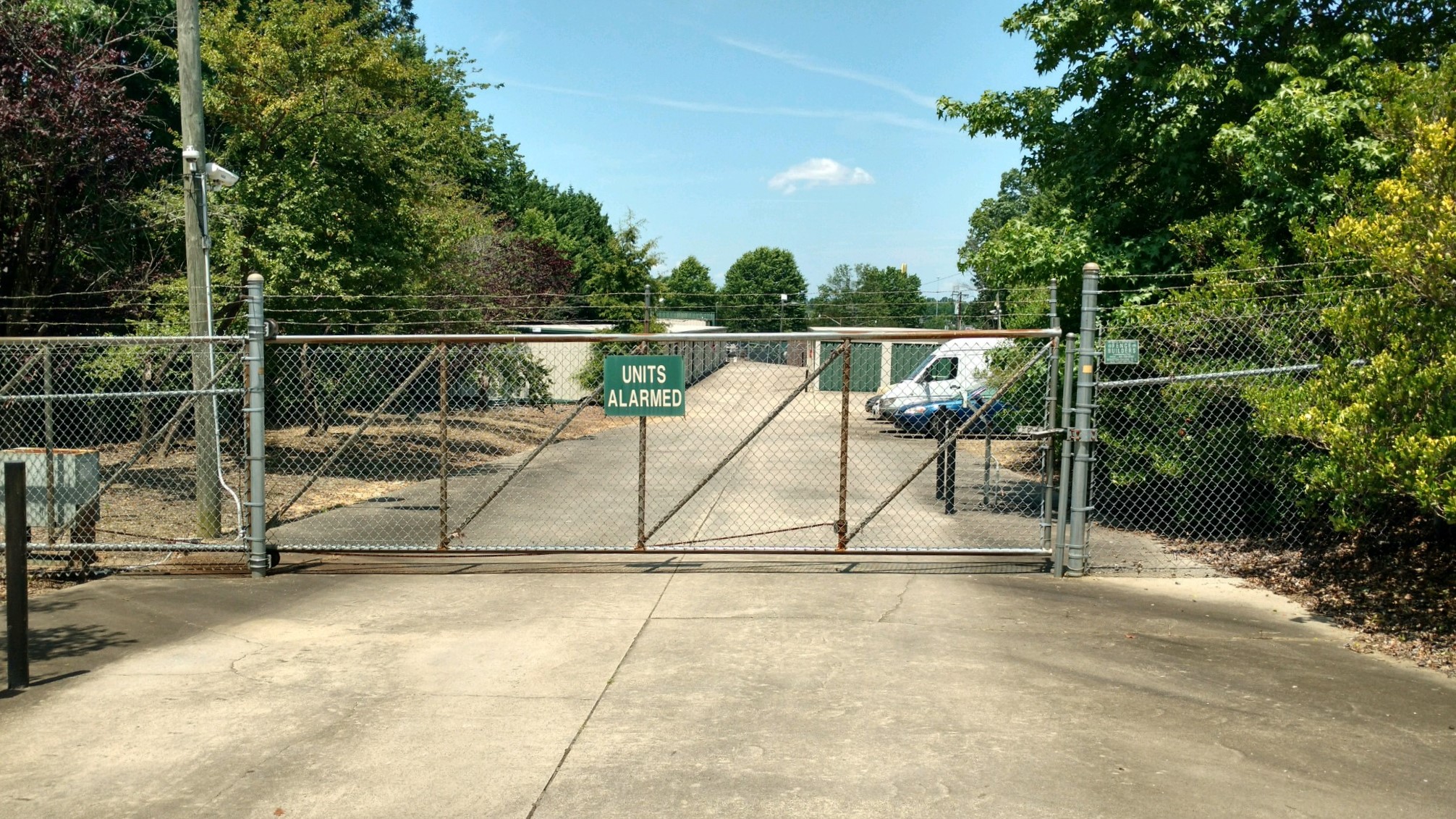 Fenced & Gated Storage in Greensboro, NC