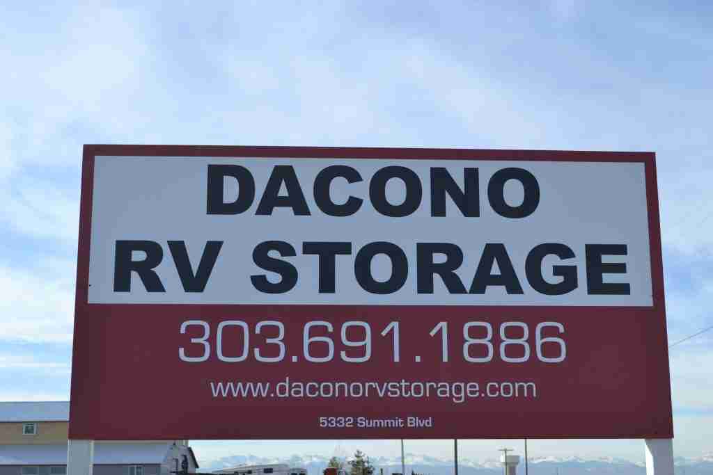 RV Storage in Dacono, CO | Dacono RV Storage Near I-25