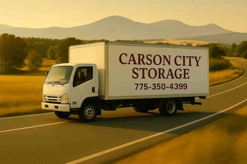 Carson City Storage moving truck