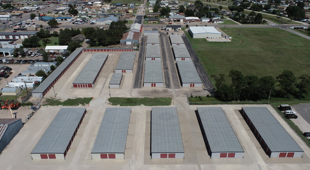 Aerial View of Western Self Storage - Main Campus