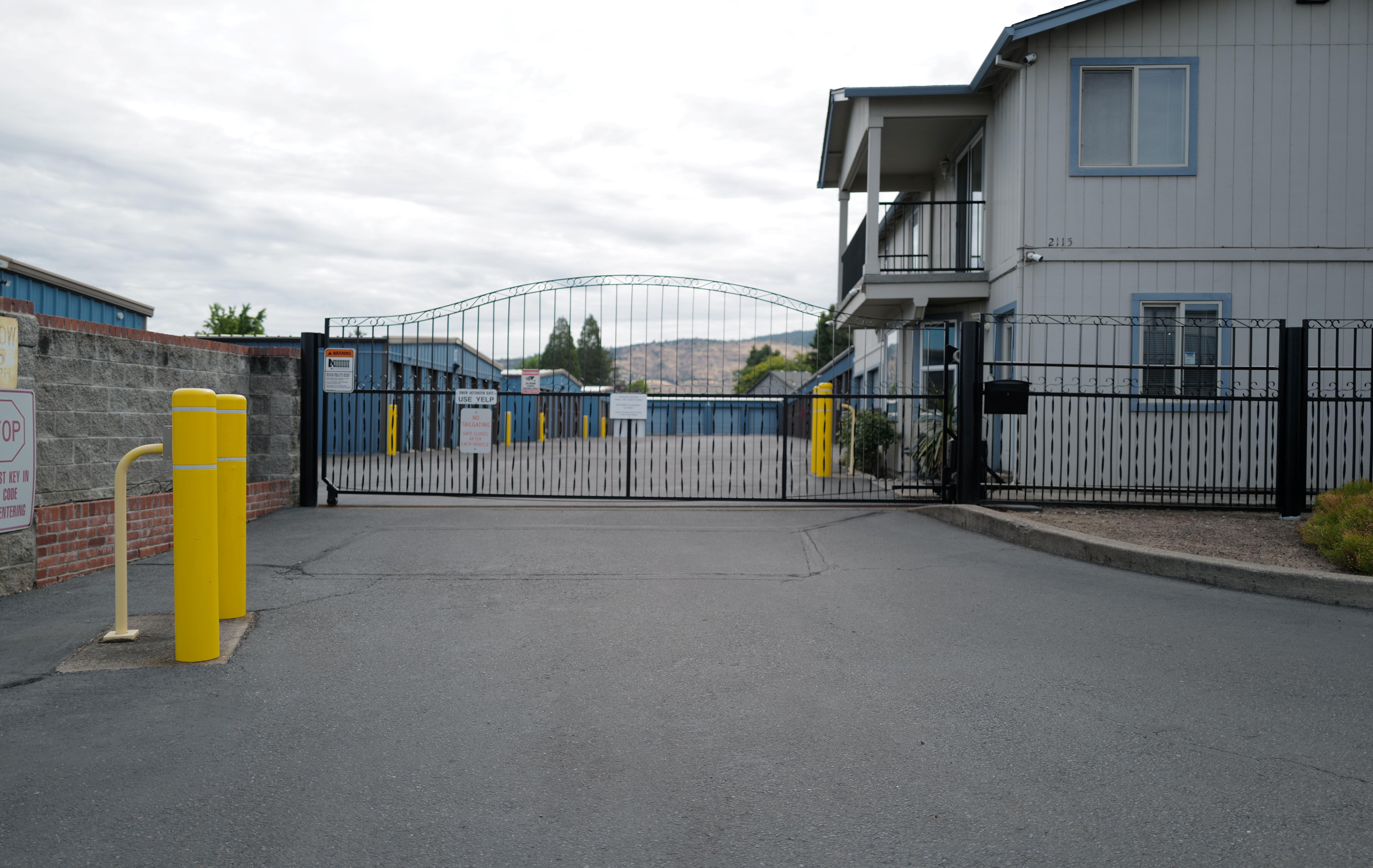 Gated Storage Facility in Medford, OR