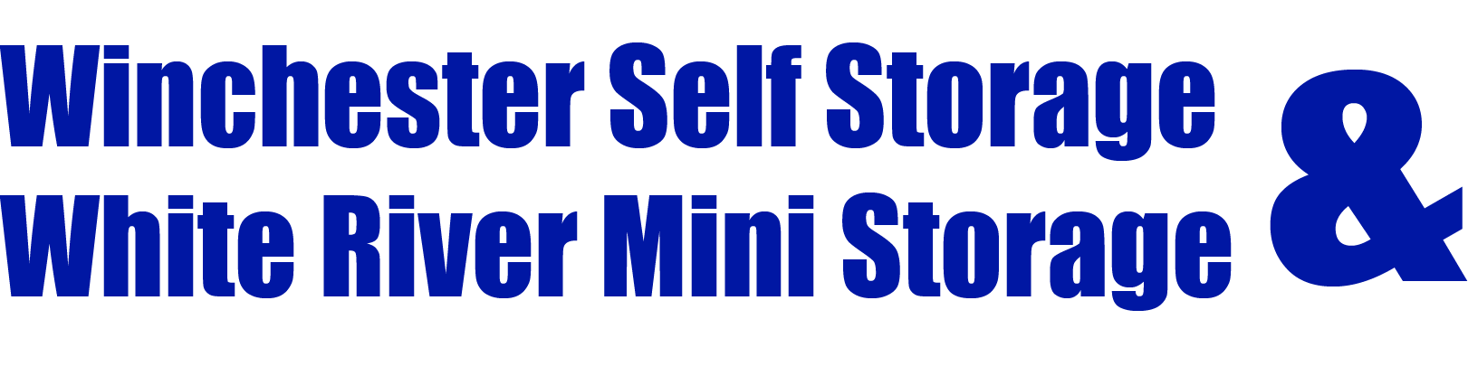 Winchester and White River Mini Storage Logo