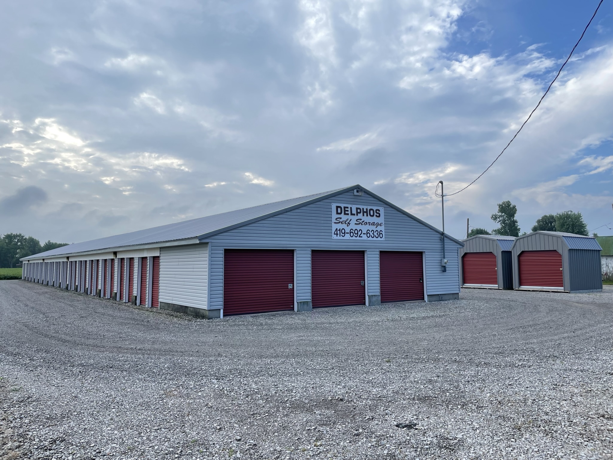 Three Convenient Storage Facility Locations in Delphos, Ohio