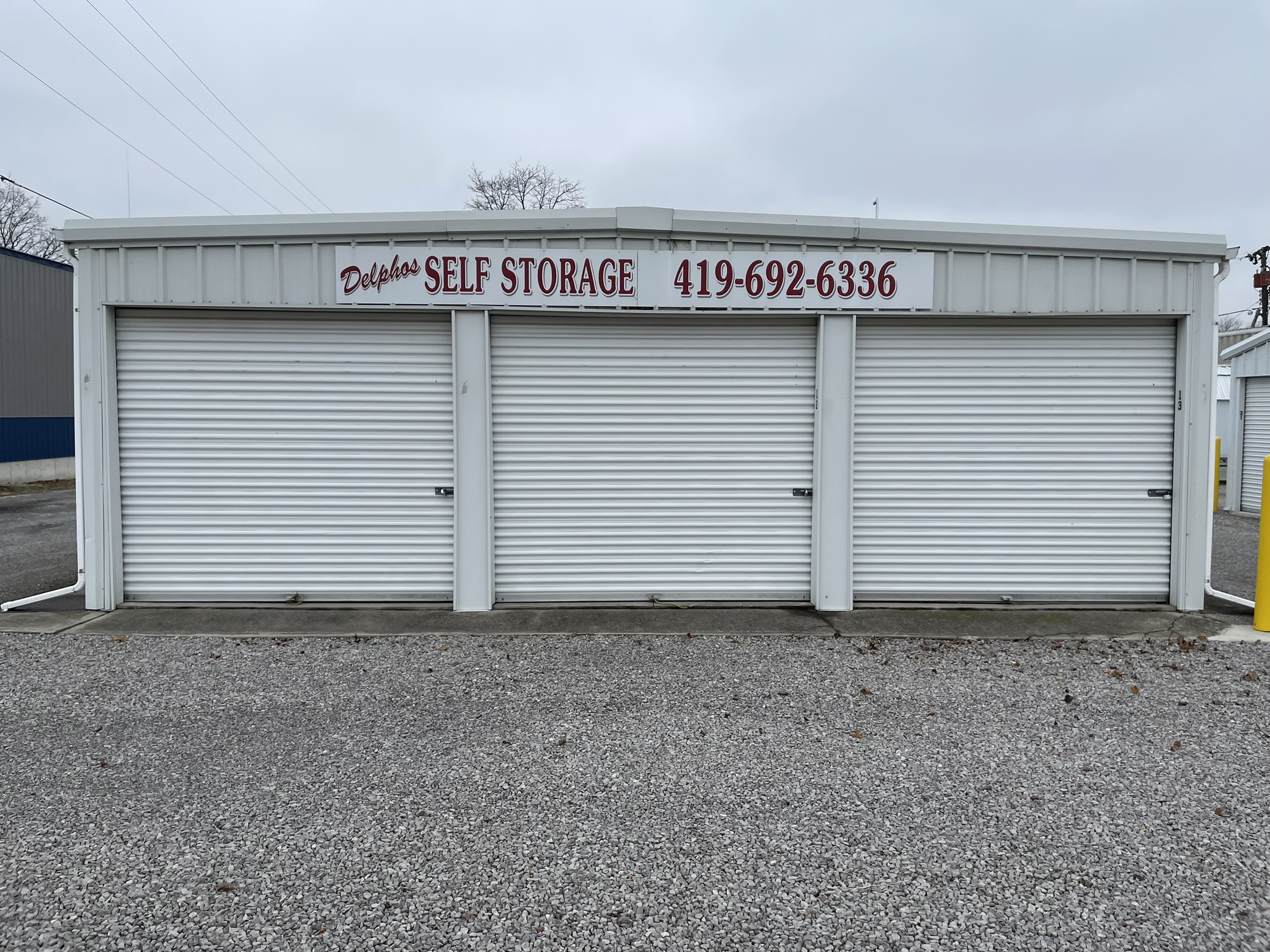 Drive-Up Self Storage Units in Delphos, Ohio