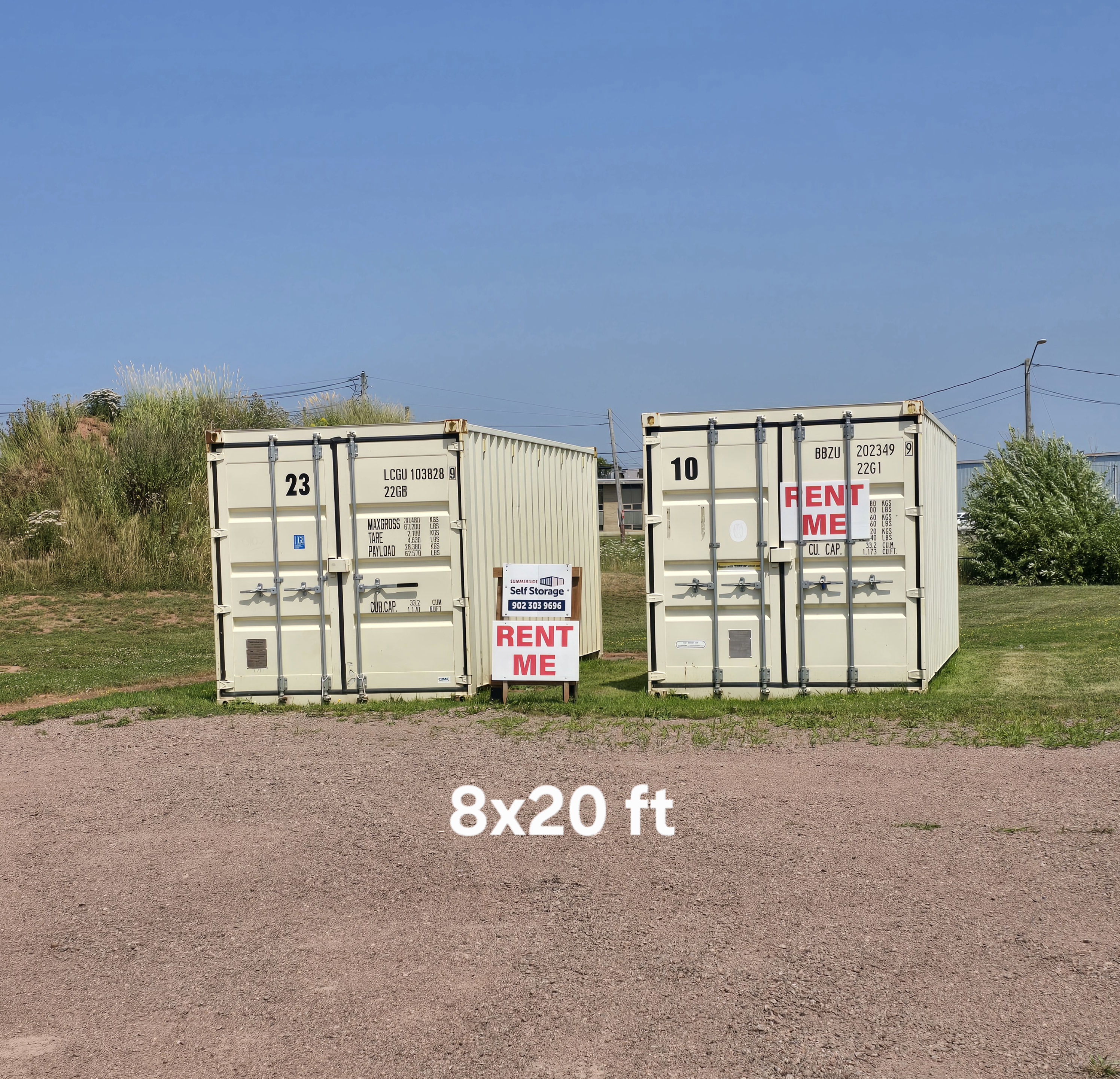 Image of open storage unit