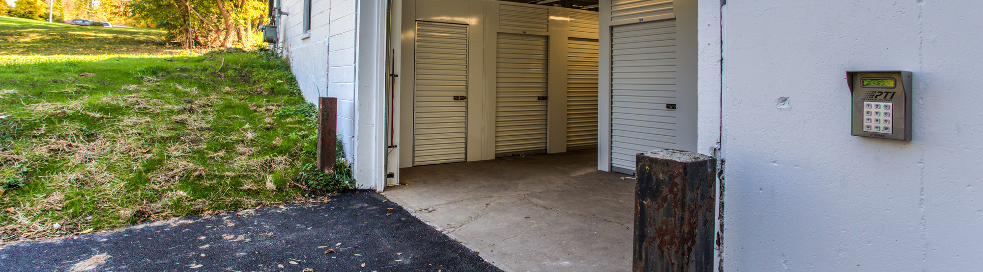 Interior of units at Storage First