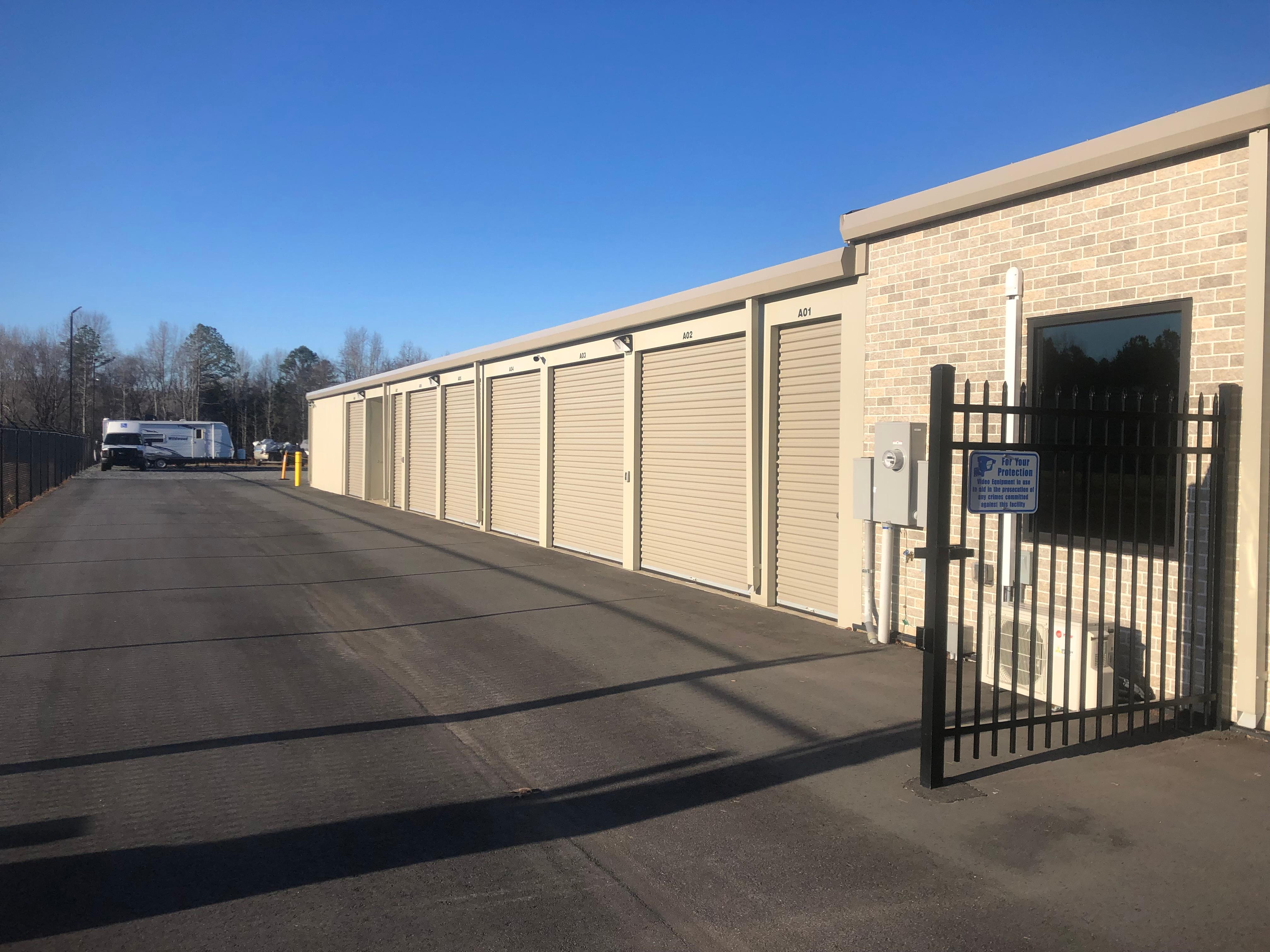 Fenced And Gated Self Storage In Stanley, NC