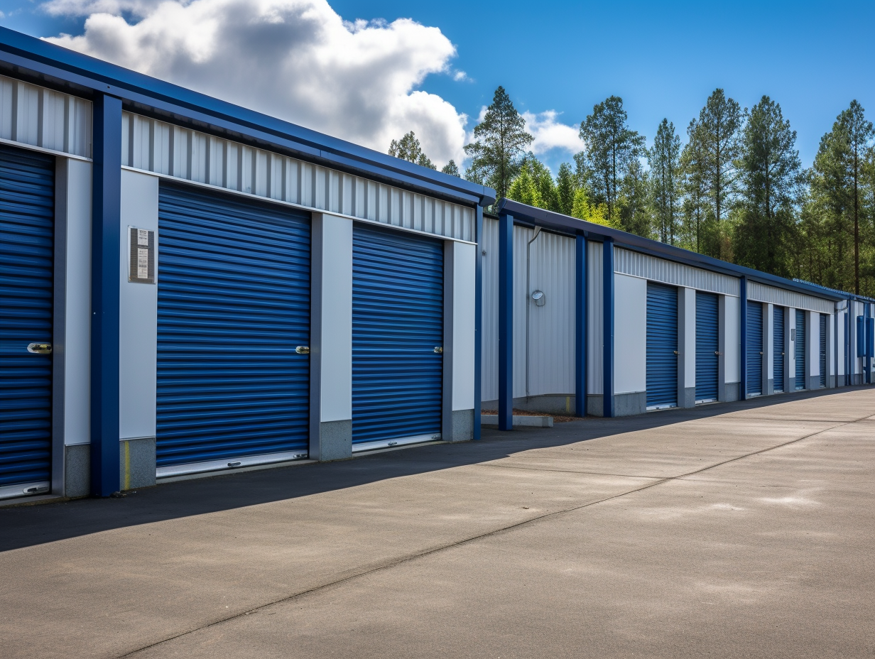 Secure 24/7 Access Storage with Smart Self Storage Technology in