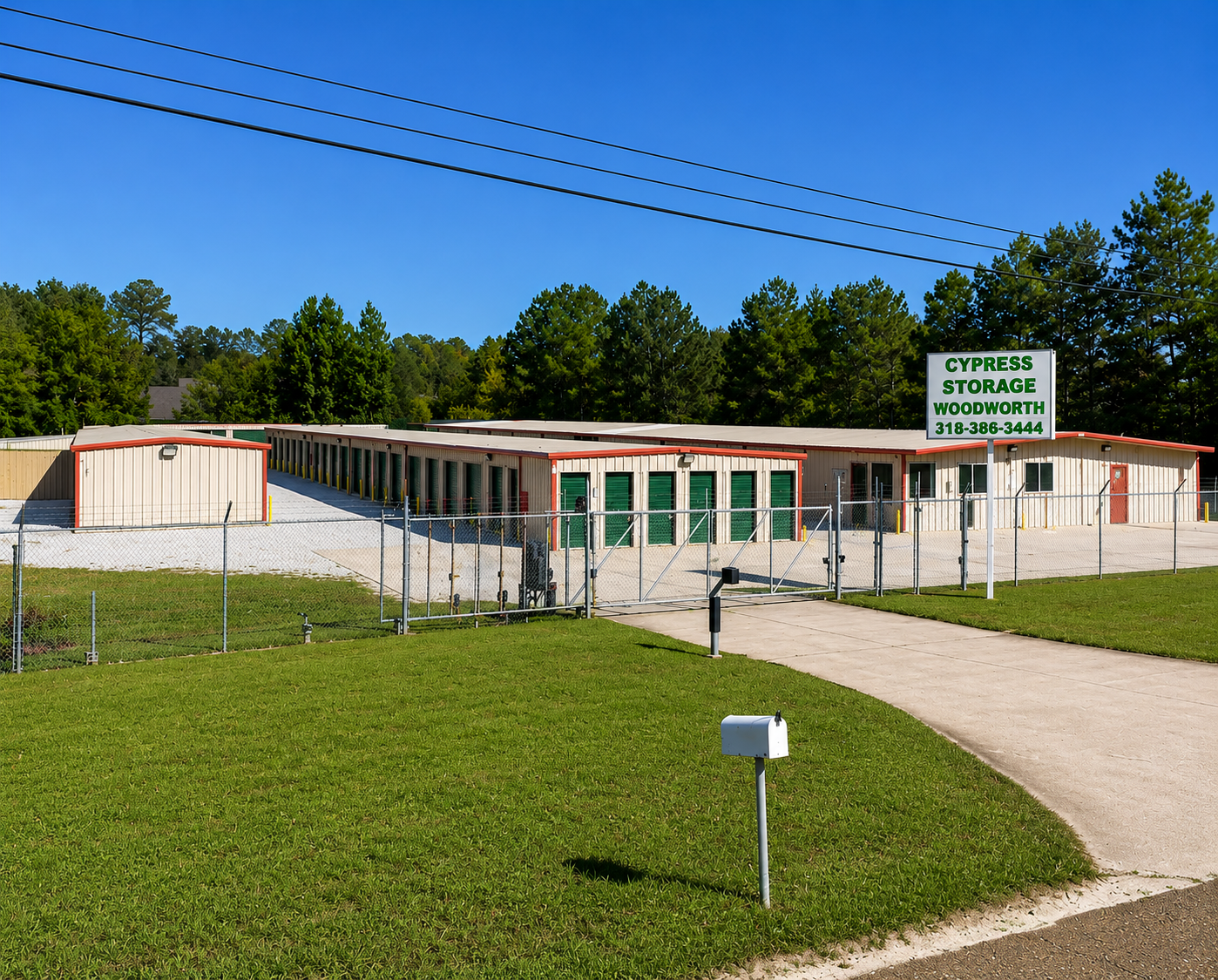 Cypress Storage 9063 US-165 Woodworth, LA 71485