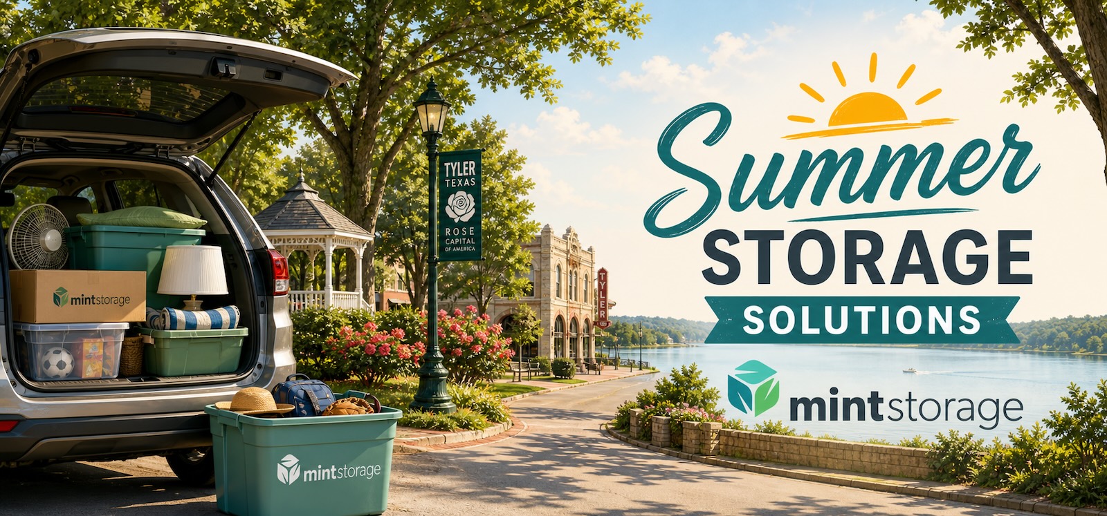 Why Tyler Texas families need summer storage