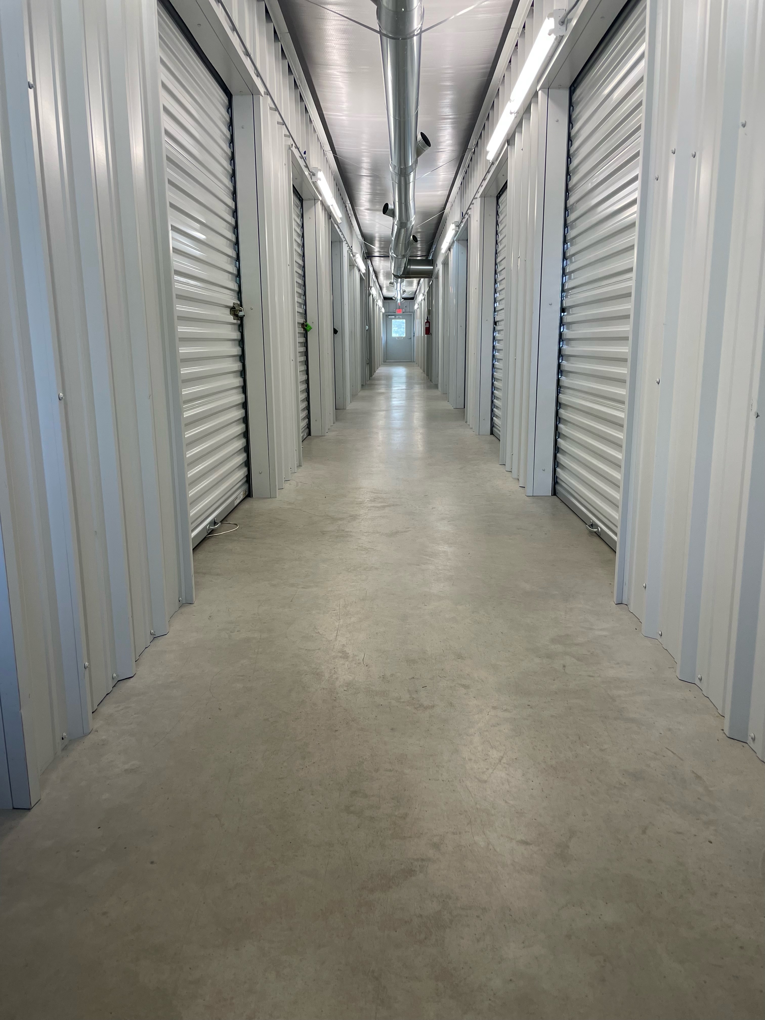 Climate Controlled Self Storage Hallway