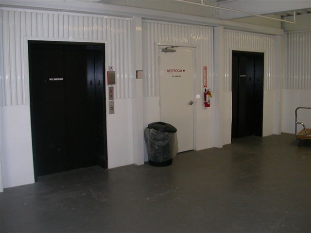 Secure Self Storage Indoor Elevators