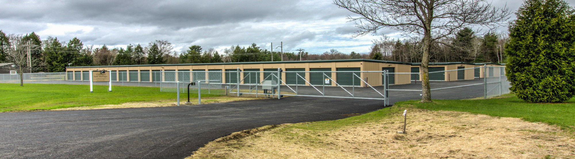 Self storage facility in Georgia, VT