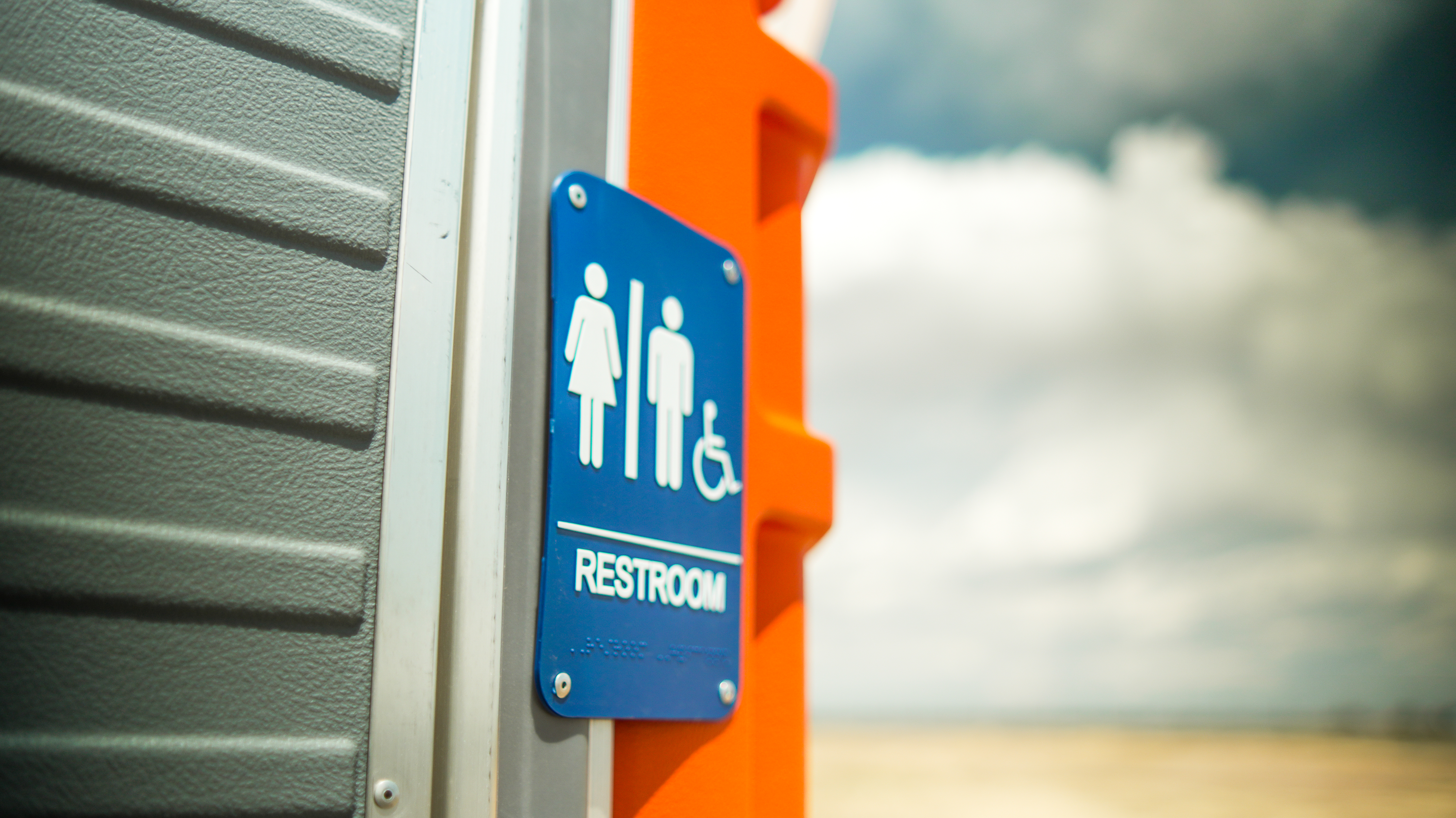 Clean Restroom in Cheyenne WY at I-25 RV Storage