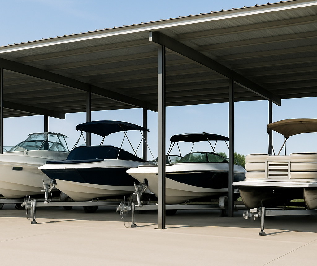 Covered Boat Storage in Cheyenne, WY