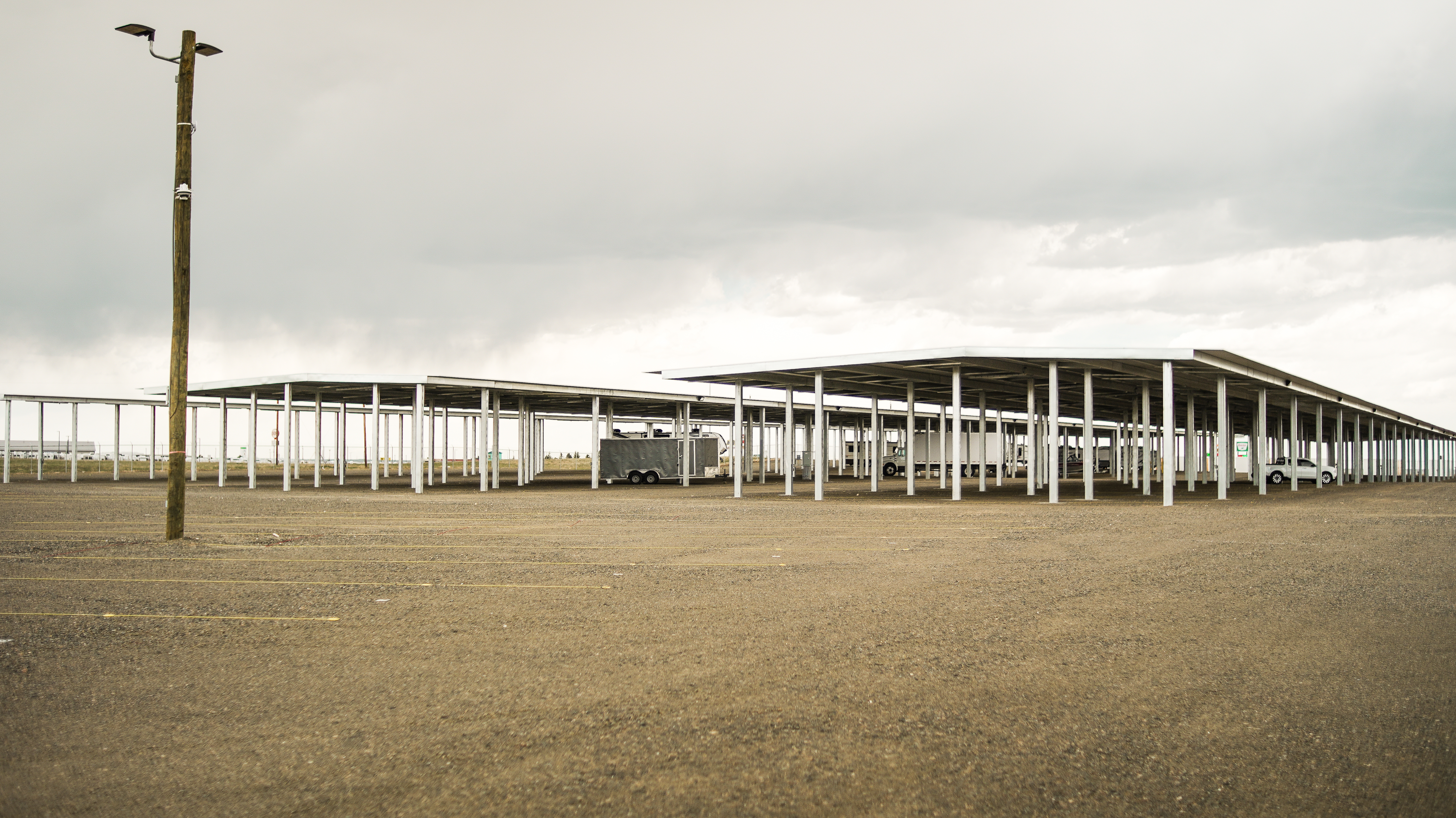 Covered Vehicle Parking in Cheyenne WY at I-25 RV Storage