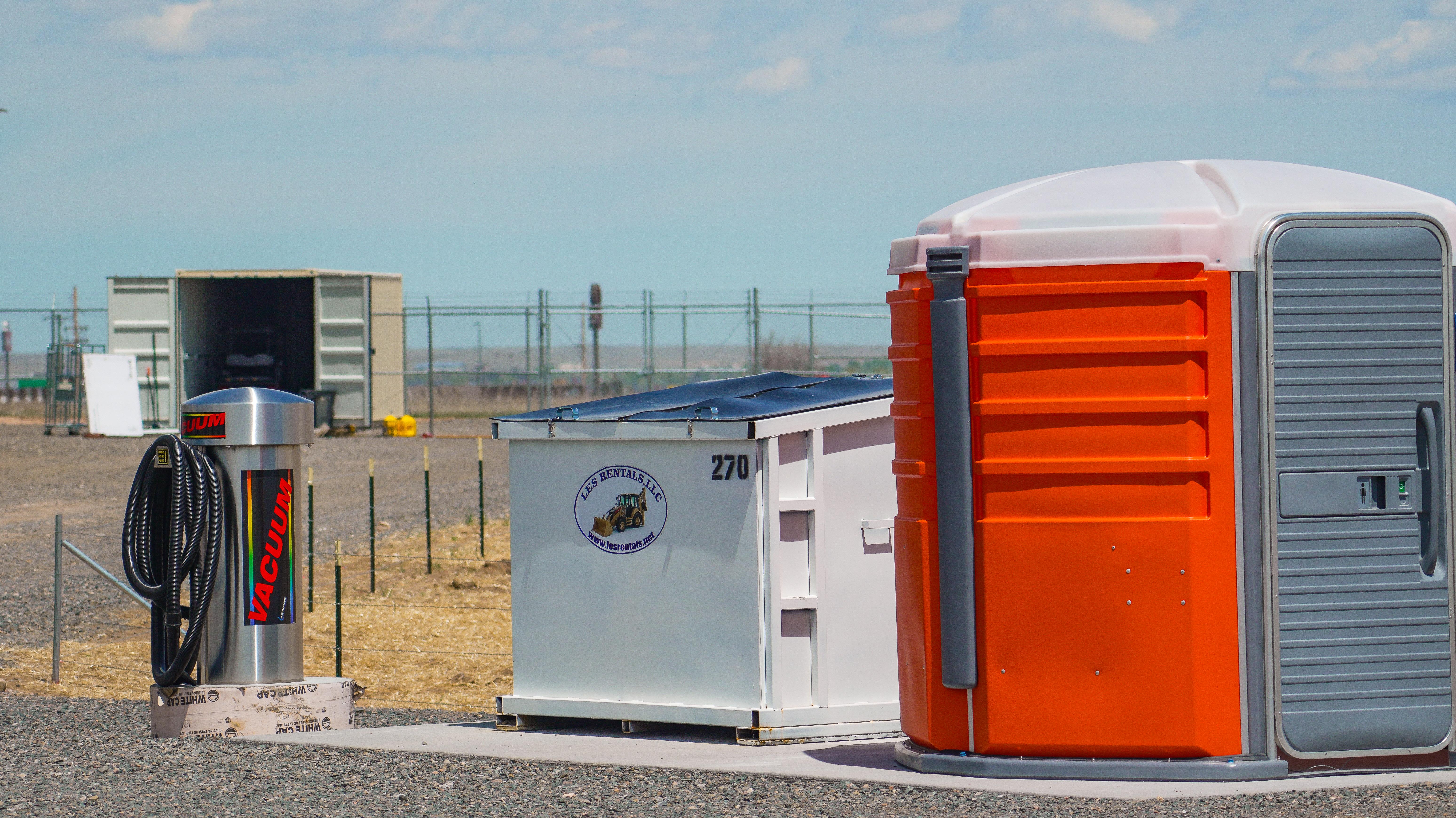 On Site Commercial Vacuum and Restroom in Cheyenne WY at I-25 RV Storage