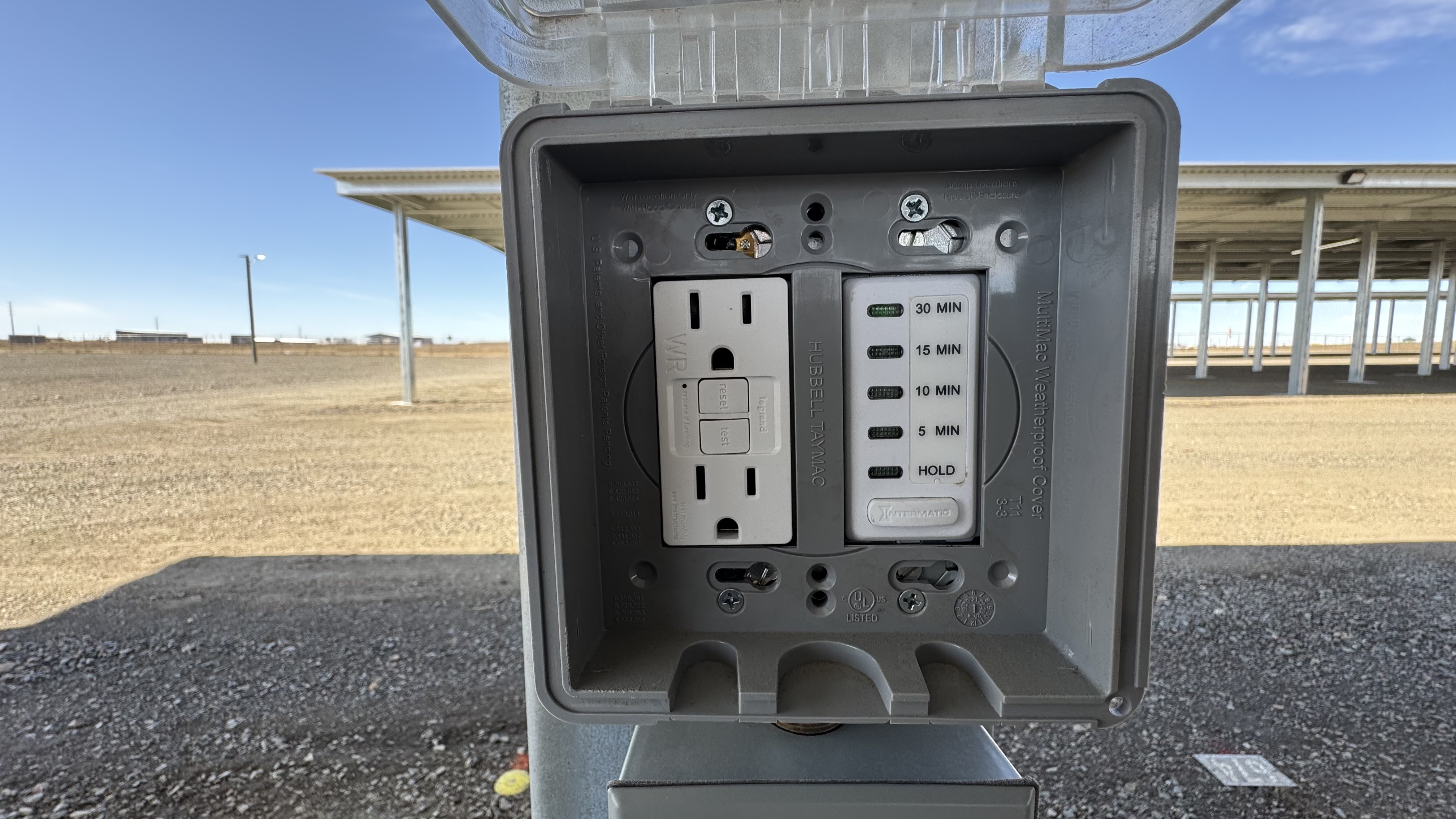 Power Outlets in Cheyenne WY at I-25 RV Storage