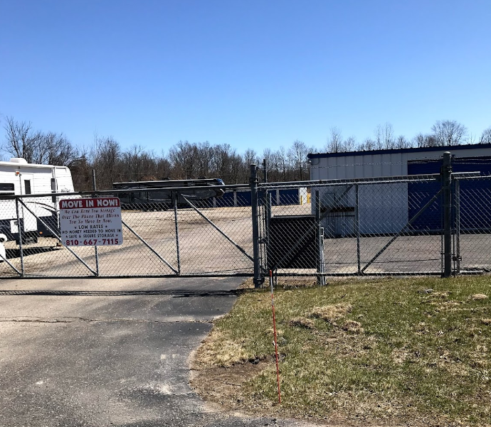 fenced and gated self storage and parking lapeer mi