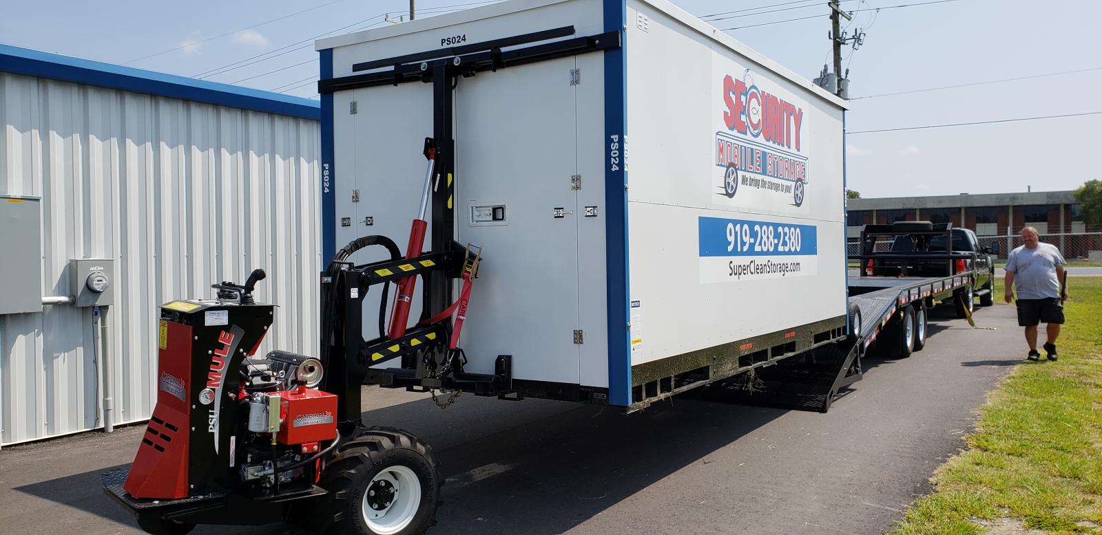 Security Mobile Storage unit