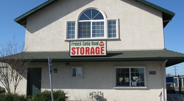 Front of French Camp Road Self Storage