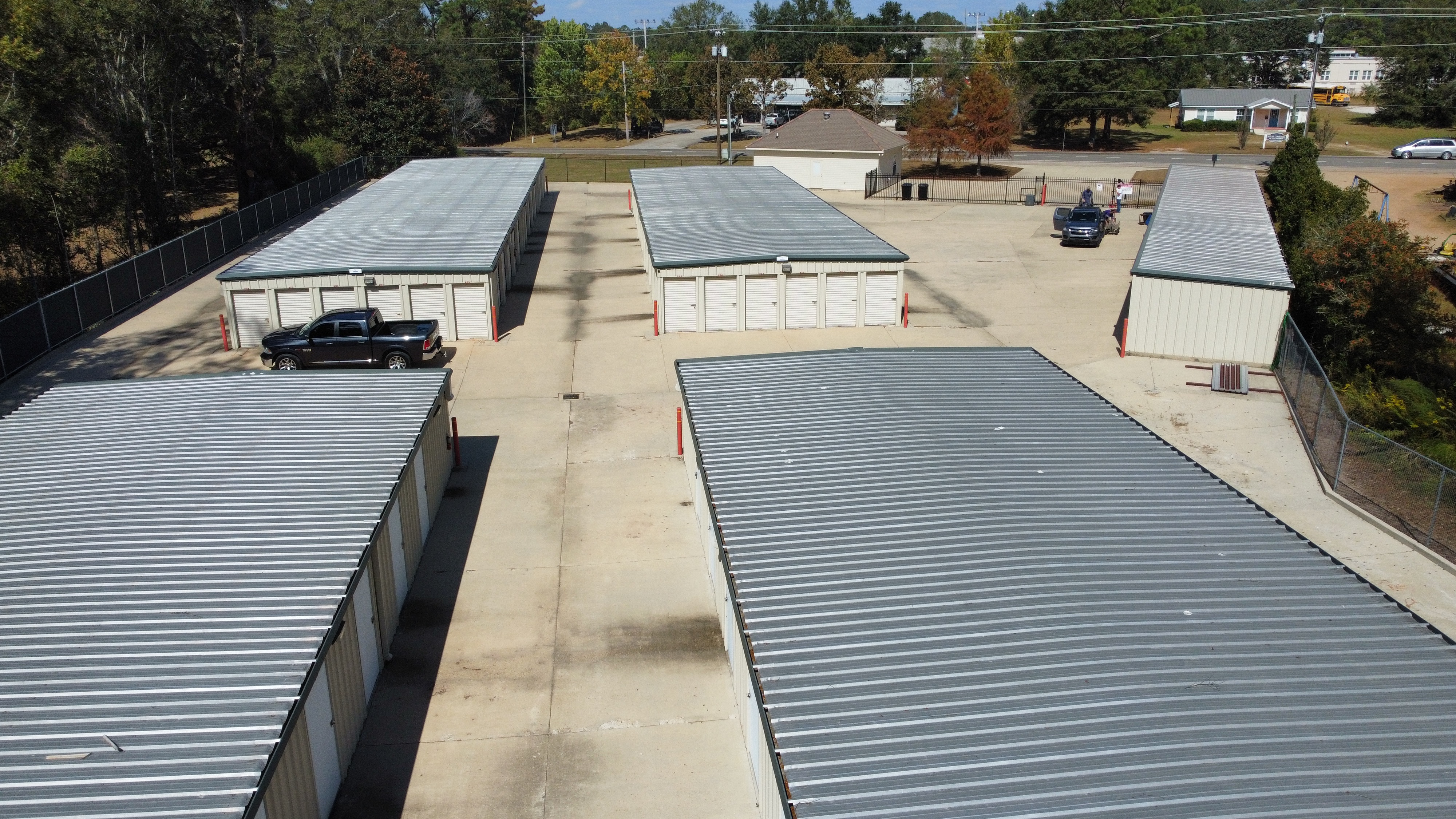 Self Storage Units from Above in Covington, LA 