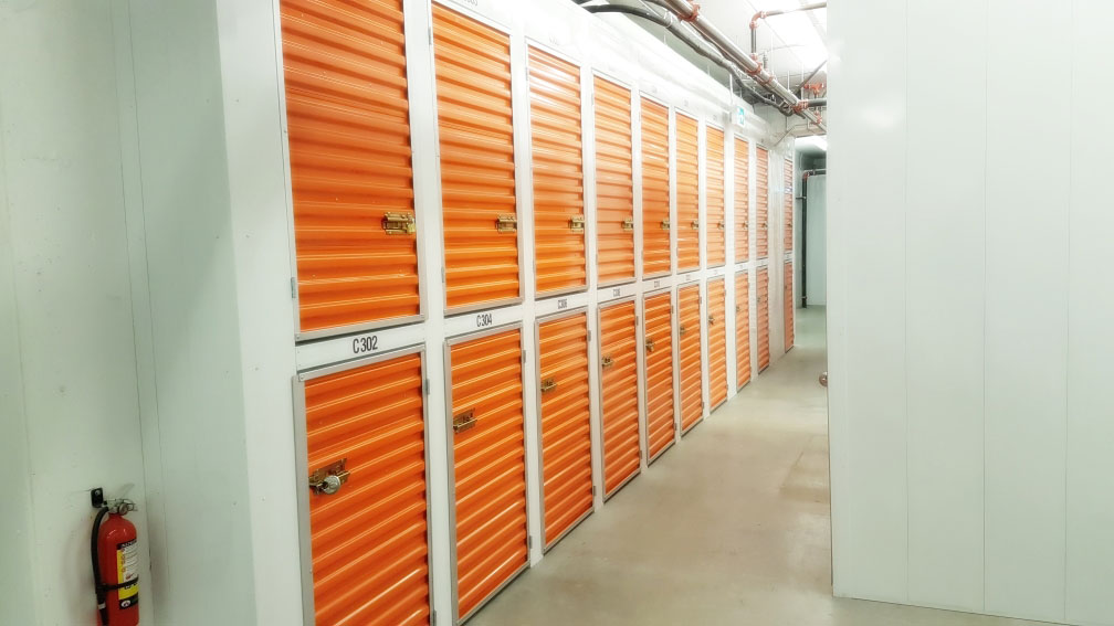 Storage units at Stoguard Burnaby