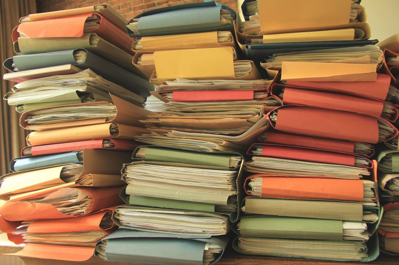 Storing old tax documents - what to keep and how long to keep it.