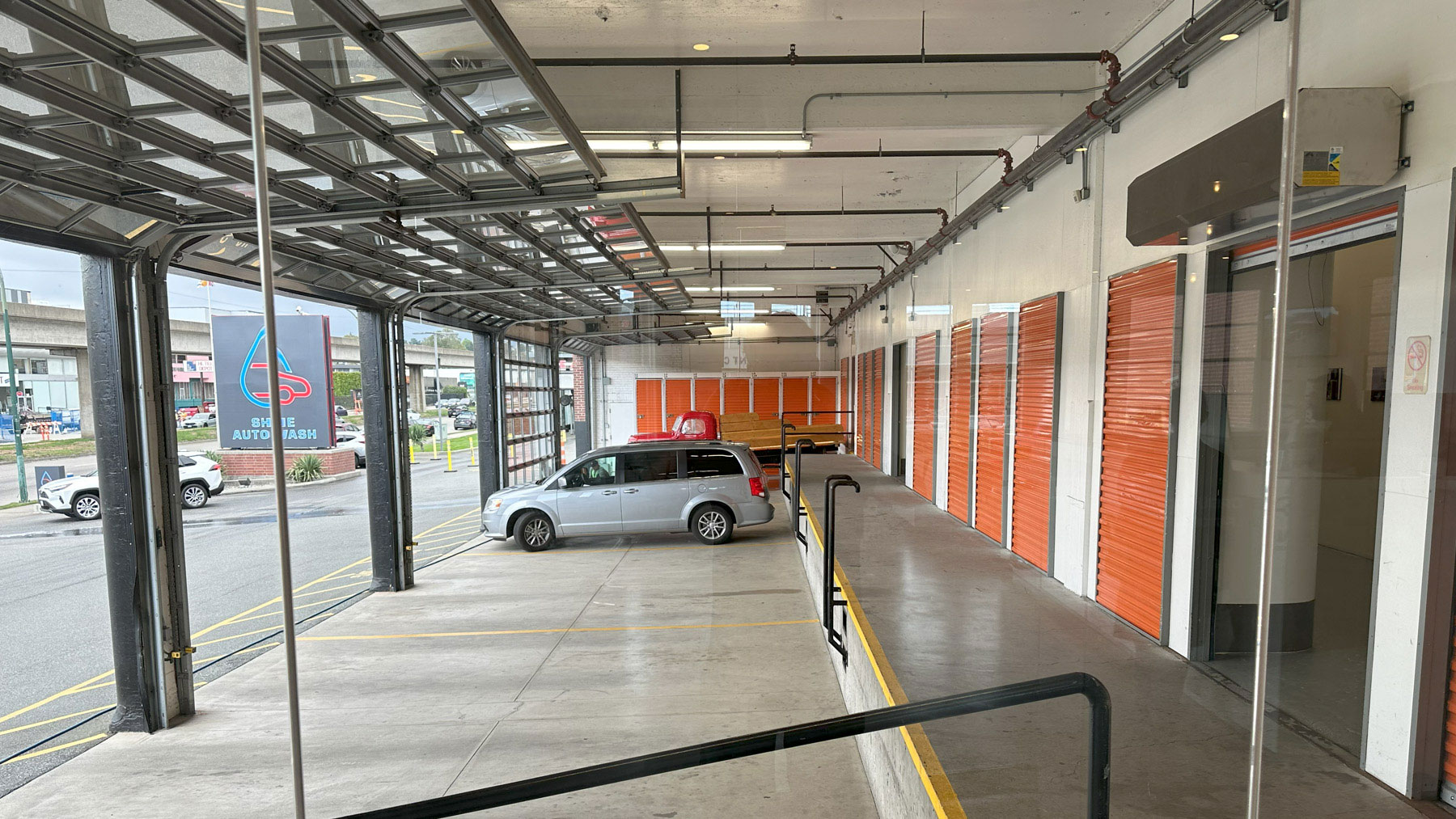 Covered Loading Dock Self Storage Vancouver