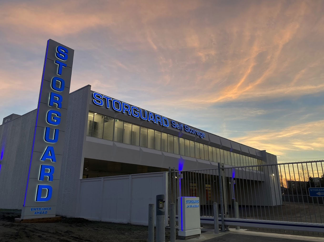 Storguard Self Storage Richmond exterior view