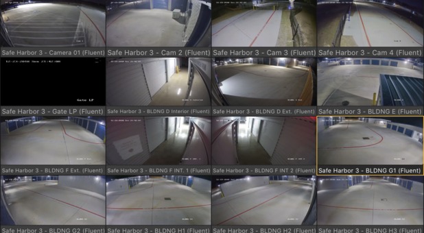 Security camera feeds for Safe Harbor Boat and RV Storage