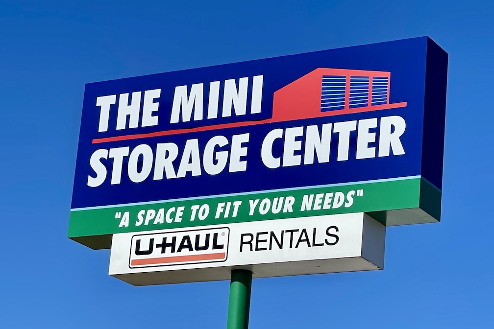 Mini Storage Center Conway Sign
